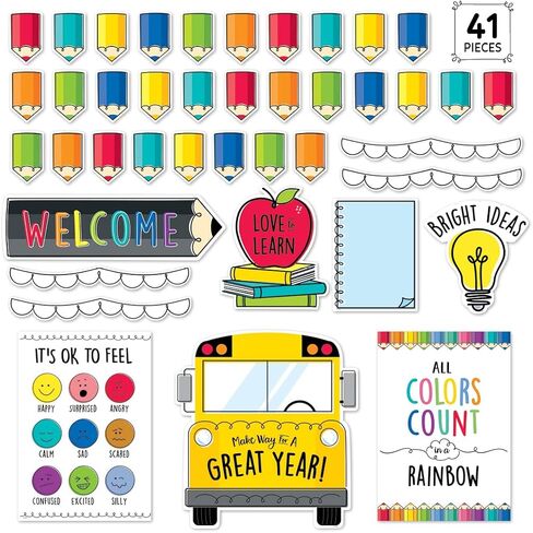 CTP Busy Bees Bulletin Board for Classroom (Tractor Creative Press 10670) in Kuwait