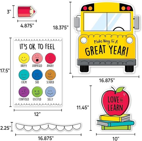 CTP Busy Bees Bulletin Board for Classroom (Tractor Creative Press 10670) in Kuwait