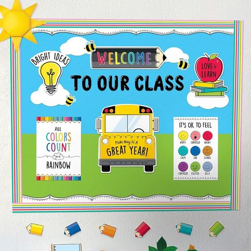 CTP Busy Bees Bulletin Board for Classroom (Tractor Creative Press 10670) in Kuwait