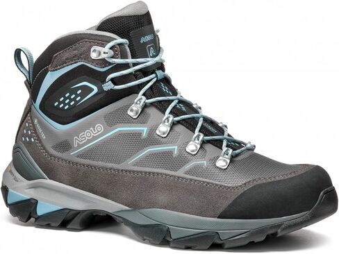 ASOLO Women's ACADIA MID GTX Lace-Up Ankle-High Outdoor Hiking Boots | Water-Resistant Suede & Nylon Upper, Breathable Lining in Kuwait