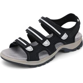 UBFEN Womens Hiking Sandals Comfortable Walking Arch Support Adjustable Straps Breathable and Durable for Outdoor Adventures Travel Beach in Kuwait