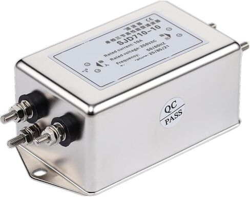 Single-Phase 220V Three-Section Input Power Filter Terminal Block servo Three-Level SJD710-3-DT6A10A20A3(SJD710 40 DT Three Section Terminal Block) in Saudi Arabia