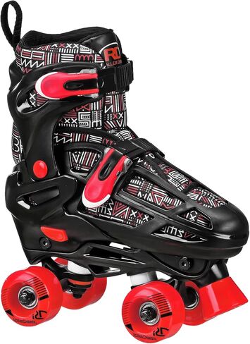 Roller Derby Falcon 2-in-1 Combo Quad and Inline Skates for Kids, Adjustable Sizing in Saudi Arabia