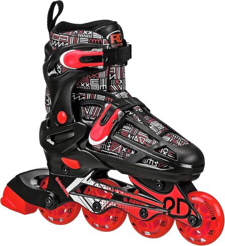 Roller Derby Falcon 2-in-1 Combo Quad and Inline Skates for Kids, Adjustable Sizing in Saudi Arabia