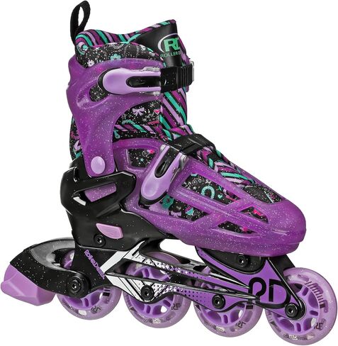 Roller Derby Falcon 2-in-1 Combo Quad and Inline Skates for Kids, Adjustable Sizing in Saudi Arabia