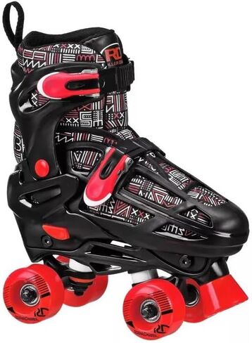 Roller Derby Falcon 2-in-1 Combo Quad and Inline Skates for Kids, Adjustable Sizing in Saudi Arabia