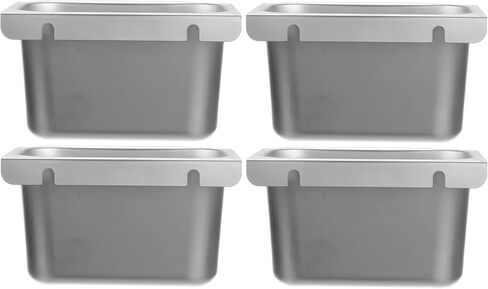 Grease Cup Holders for Commercial Kitchen Canopy Hoods - 4" Deep Drip Pan Grease Catchers for Restaurants in Saudi Arabia