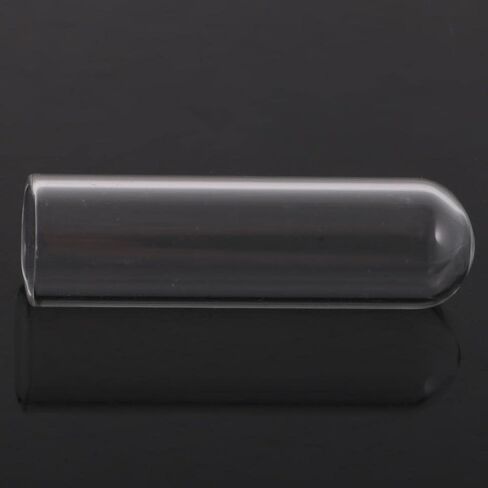 ميسبيرو شفافة أسطوانة أسطوانة الزجاج الأنبوب stirling محرك المحرك الاستبدال الجزء 1.96x0.55 بوصة زجاج واضح in Kuwait