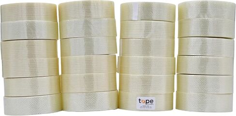 WOD UFST39 Fiberglass Reinforced Filament Strapping Tape, 1/2 inch x 60 yds. 4 Mil, Filaments Run Lengthwise in Saudi Arabia