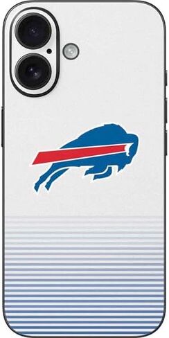 Skinit Skinit Phone Skin متوافق مع iPhone 16 - تصميم NFL Buffalo المرخص رسميًا in Kuwait