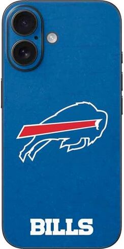 Skinit Skinit Phone Skin متوافق مع iPhone 16 - تصميم NFL Buffalo المرخص رسميًا in Kuwait