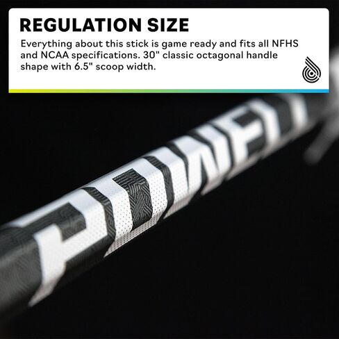 Powell Lacrosse Scout 2025 - Precision Hand Strung + Game Ready - Ultimate First Stick Stick 30 "Complete Stick. in Saudi Arabia