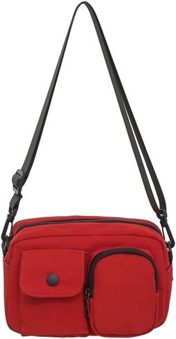 حقيبة Crossbody للرجال غير الرسمي الكتف الصغيرة حقيبة خفيفة الوزن حبال صدر أنيقة للسفر اليومي والرزحة in Saudi Arabia