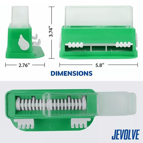 1PC Dental Grade Micro Applicator Tip Brush Dispenser with 1 Container by JEVOLVE | Dental Micro Brush Holder Organizer in Kuwait