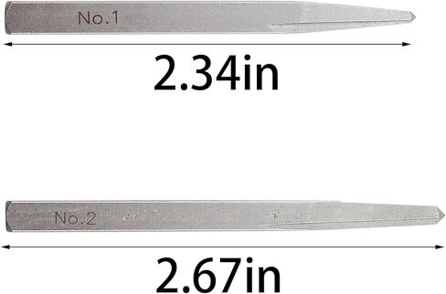 Taodan 5pcs Silver Carbon Steel مستقيم مستخرج من مستخرج المسمار in Kuwait
