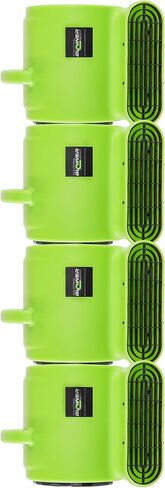 FDP12HP Floor Dryer Multi-Stacked 1,000CFM & 1/2 HP | Super quiet, UV resistant and tested for vibration resistance | Certified Quality & Reliability Industrial Blower Depot in Kuwait