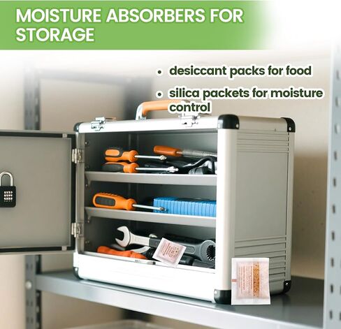 Adsorbco 20 غرام (15 حزمة) حزم هلام السيليكا - عبوات مجففة للتخزين ، امتصاصات الرطوبة القابلة لإعادة الاستخدام مع تغيير اللون ، البرتقالي إلى الأخضر ، للأطعمة ، الإلكترونيات ، المجوهرات ، الخزائن in Saudi Arabia