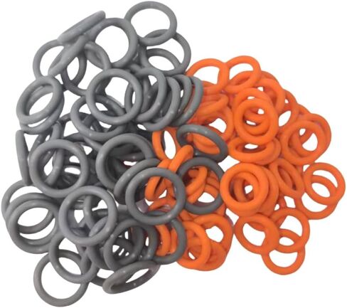 Pressure Washer O Rings 1/4" Quick Coupler O-Rings New Orange Seal Kits 100-Packs in Kuwait