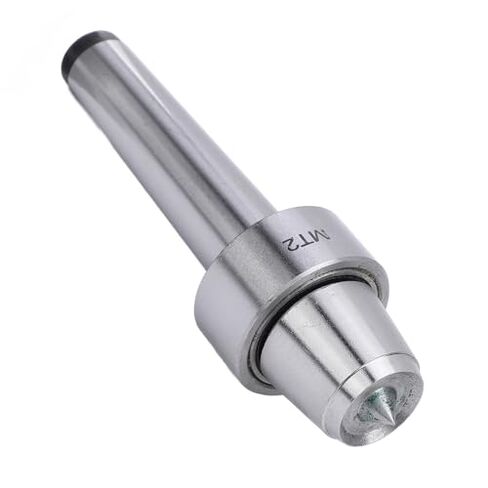 MT2 Live Tailstock Center Cup and Point Tip ، كأس المخرطة الحية مع كرة محفوفة بالمخروطات المصنوعة من الفولاذ المقاوم للصدأ كأس Live Center لأعمال الخشب المعدنية بدون مخرطة Tailstock in Kuwait