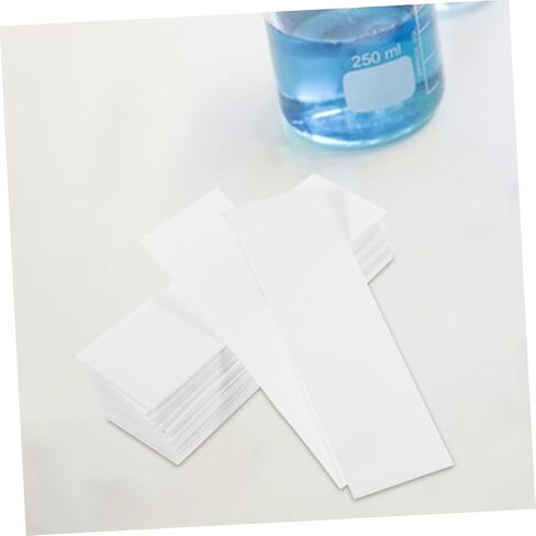 HEALLILY 100pcs High Transparency Chromatography Paper Strips Lab Filter Paper for Microscope Cleaning Biology Experiments in Saudi Arabia