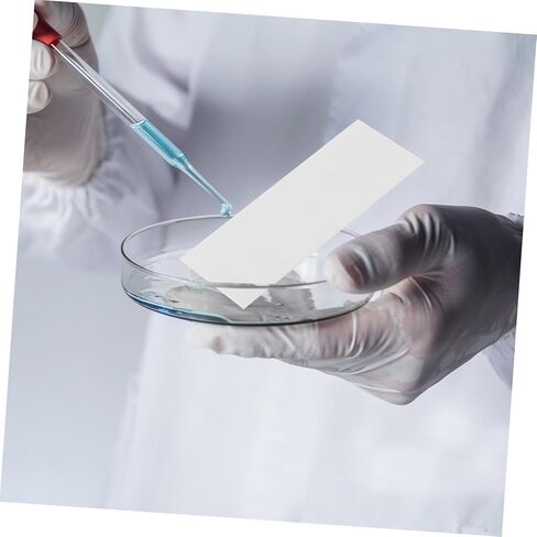 Pretyzoom 500pcs ورقة النشاف العلمي للمواد التنظيف لشرائح الورق الحبر امتصاص الحبر in Kuwait