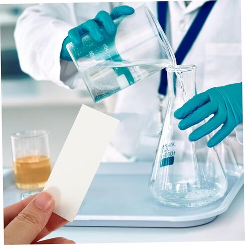 Pretyzoom 500pcs ورقة النشاف العلمي للمواد التنظيف لشرائح الورق الحبر امتصاص الحبر in Kuwait