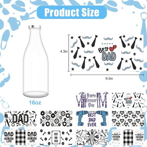 Plant Butterfly UV DTF Cup Wraps for 16 Oz, 8sheet Butterfly and Flower Rub on Transfers Decal for 16oz Glass Cups,Waterproof Transfer UV DTF Stickers for Glass,Cup Stickers Decals for DIY Crafts in Kuwait