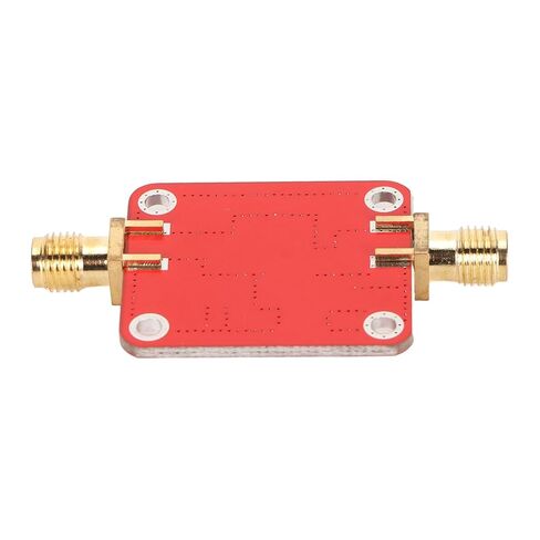 Bewinner 10dBm RF Broadband Amplifier, 10KHz-100MHz High Frequency, High Gain, Low VSWR, 12V DC, 30mA, P-1 Output 10dBm in Kuwait