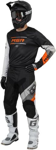 MSR™ Axxis Proto MTB Mountain Bike Dirt Bike Motocross MX BMX Outdoor Sports ATV UTV Powersports Riding Gloves for Men and Women X-Large White in Saudi Arabia