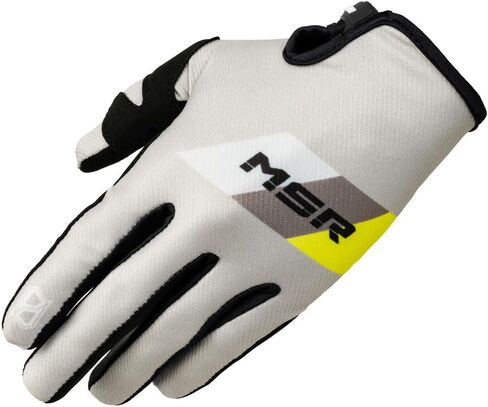 MSR™ Axxis Proto MTB Mountain Bike Dirt Bike Motocross MX BMX Outdoor Sports ATV UTV Powersports Riding Gloves for Men and Women X-Large White in Saudi Arabia