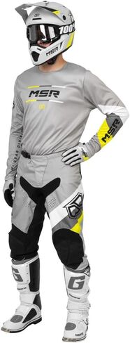 MSR™ Axxis Proto MTB Mountain Bike Dirt Bike Motocross MX BMX Outdoor Sports ATV UTV Powersports Riding Gloves for Men and Women X-Large White in Saudi Arabia