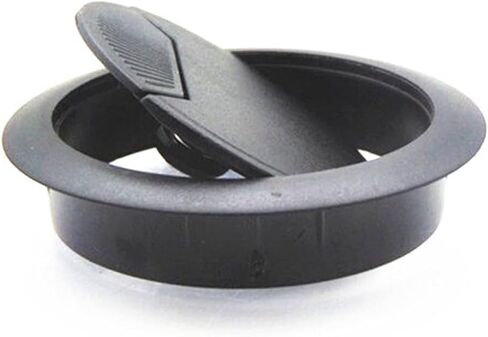 Desk Hole Cover Table Cable Grommet, 4pcs/Pack 60mm 53mm 50mm Computer Desk Table Grommet Wire Hole Cover(Grey Color,Desk Hole 50mm)(Black Color,Desk Hole 60mm) in Saudi Arabia