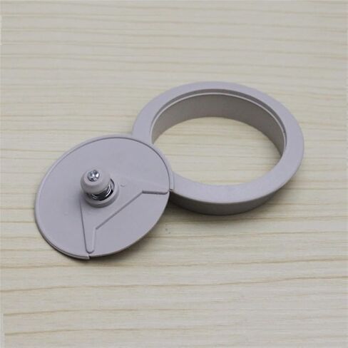 Desk Hole Cover Table Cable Grommet, 4pcs/Pack 60mm 53mm 50mm Computer Desk Table Grommet Wire Hole Cover(Grey Color,Desk Hole 50mm)(Black Color,Desk Hole 60mm) in Saudi Arabia