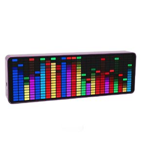 عرض طيف الموسيقى ، 384 محلل طيف الصوت LED مع الساعة ، 20 محللًا للبيك آب طيف ميوزيك ديناميكي 7 مع صوتي 1624 in Kuwait
