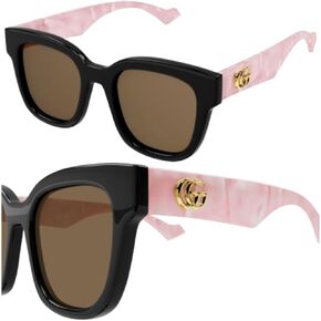 Gucci GG0998S Designer Sunglasses: Elegant Squared Frame Eyewear with Premium eSHADES Kit - Epitome of Luxury and Style in Kuwait