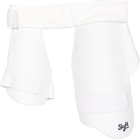 Skyhi Lighweight Cricket Batting Combo Thigh Guard for Cricketers | Cricket Combo Thigh Pad for Mens, Youth, Boys Sizes Right Hand and Left Hand Batsman in Saudi Arabia