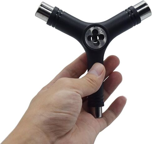 Black All-in-One Multifunctional Portable T-Tool&Y-Tool for Skateboard,All-in-One Skate Tools Set of 2 pcak in Saudi Arabia