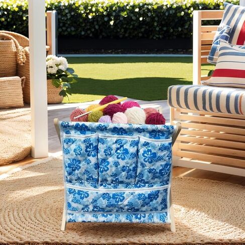 Yarn Storage Organizer for Yarn Skeins，Crochet Bag Organizer for Crochet Hooks Knitting Needles，Crochet Accessories, Crocheting & Knitting Gifts in Kuwait