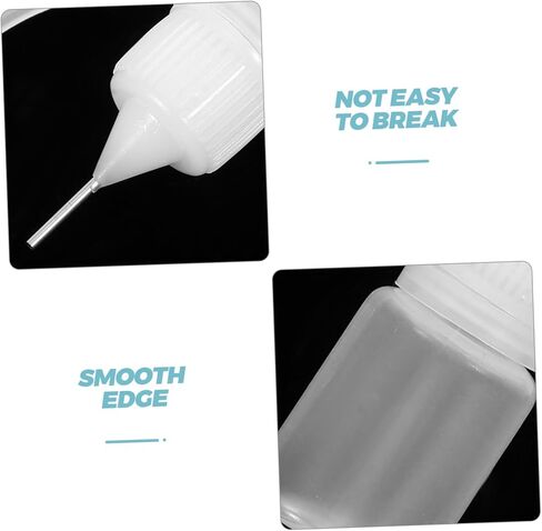 Valiclud 10pcs الضغط على زجاجات دقة الزجاجات لصق الغراء لحرف DIY للزيوت وتصميم تسرب الصيغ السائل للتطبيق الدقيق in Kuwait