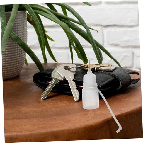 Valiclud 10pcs الضغط على زجاجات دقة الزجاجات لصق الغراء لحرف DIY للزيوت وتصميم تسرب الصيغ السائل للتطبيق الدقيق in Kuwait