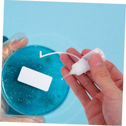 Valiclud 10pcs الضغط على زجاجات دقة الزجاجات لصق الغراء لحرف DIY للزيوت وتصميم تسرب الصيغ السائل للتطبيق الدقيق in Kuwait