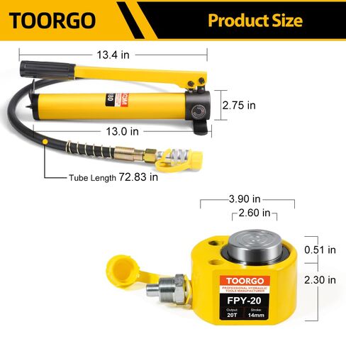 5T Hydraulic Cylinder 0.28" Stroke Mini Porta Power Ram Hydraulic-Lifting-Cylinders for Machinery and Shipbuilding in Kuwait