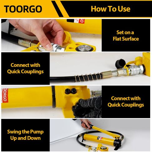 5T Hydraulic Cylinder 0.28" Stroke Mini Porta Power Ram Hydraulic-Lifting-Cylinders for Machinery and Shipbuilding in Kuwait