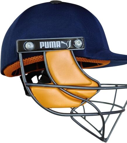 Puma Power Cricket Helmet, Navy Blue in Saudi Arabia