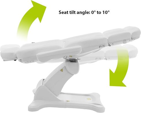 SKINACT Malibu Electric Medical Spa Treatment Table (White) in Kuwait