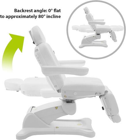 SKINACT Malibu Electric Medical Spa Treatment Table (White) in Kuwait