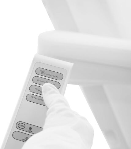 SKINACT Malibu Electric Medical Spa Treatment Table (White) in Kuwait