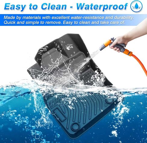 Cartist Floor Mats Compatible with Spark Accessories All Weather Floor Mat for 2016-2022 Chevy Chevrolet Spark Carpet Protection 3D TPE (Not Fit Spark EV) in Saudi Arabia