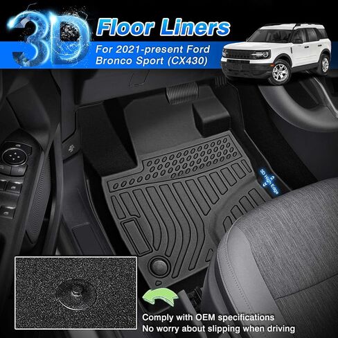 Cartist Floor Mats Compatible with Spark Accessories All Weather Floor Mat for 2016-2022 Chevy Chevrolet Spark Carpet Protection 3D TPE (Not Fit Spark EV) in Saudi Arabia