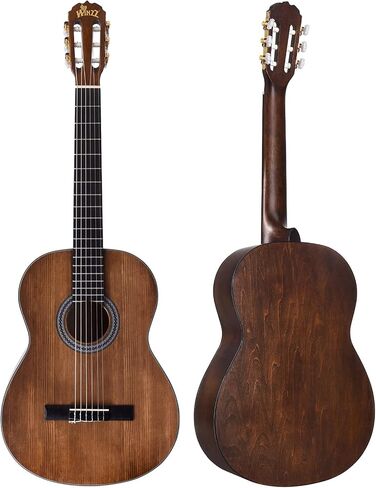 Winzz Classical Guitar 4/4 Adult Classical Guitar for Beginners 39 Inches Brown in Saudi Arabia